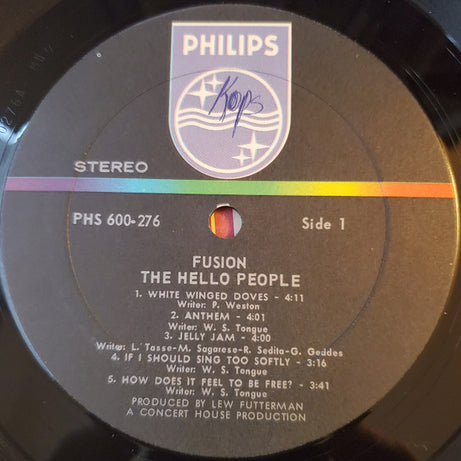 Hello People : Fusion (LP, Album, MR )