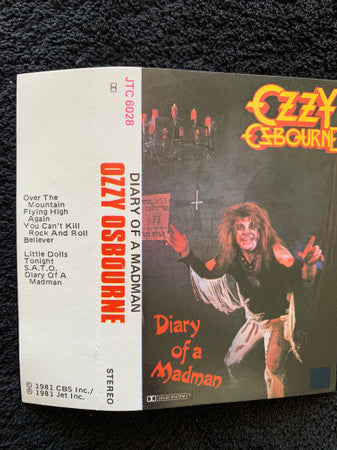 Ozzy Osbourne : Diary Of A Madman (Cass, Album)