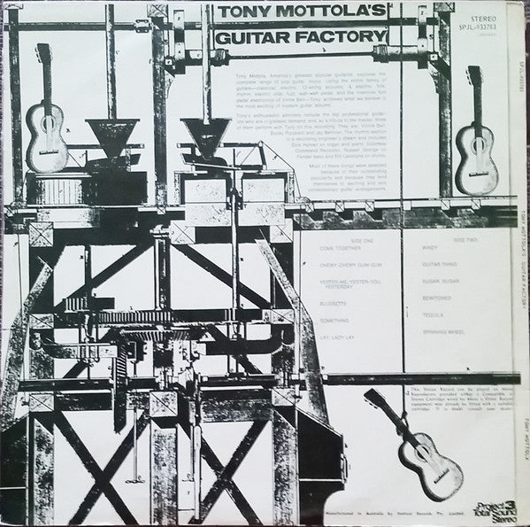 Tony Mottola : Tony Mottola's Guitar Factory (LP, Album)