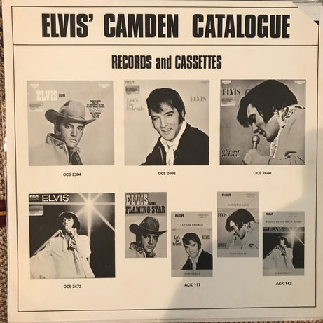 Elvis* : Separate Ways (LP, Album, Mono)