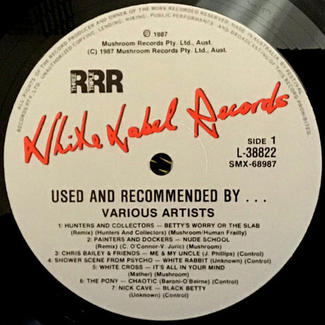 Various : Used And Recommended By...  (LP, Comp)