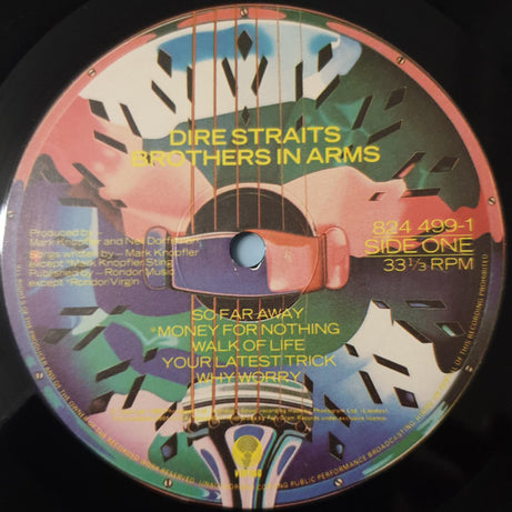 Dire Straits : Brothers In Arms (LP, Album)