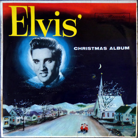 Elvis Presley : Elvis' Christmas Album (LP, Album, Mono, RE)