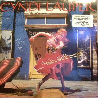 Cyndi Lauper : She's So Unusual (LP, Album, RE)