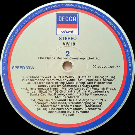 Various : Intermezzo (LP, Comp)