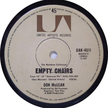 Don McLean : American Pie (7", Single)