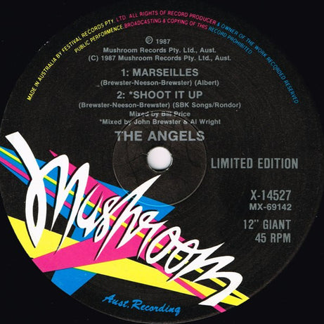 The Angels : Am I Ever Gonna See Your Face Again (12", Single, Ltd)