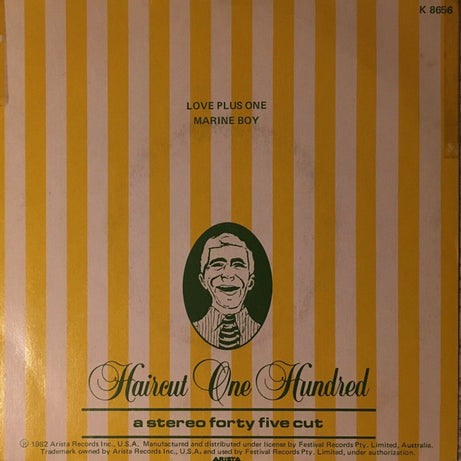 Haircut One Hundred : Favourite Shirts (Boy Meets Girl) (7", Single, Ltd)