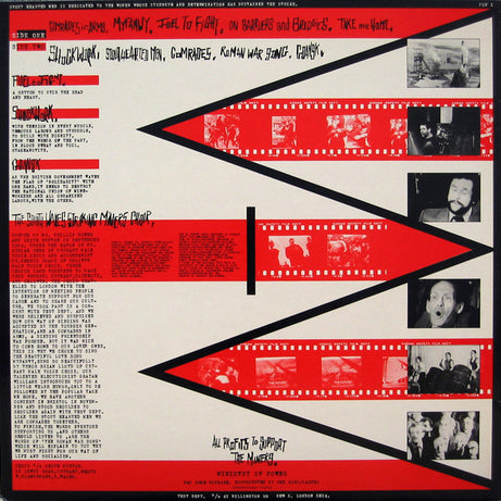 South Wales Striking Miners Choir / Test Dept. : Shoulder To Shoulder (LP, Album)