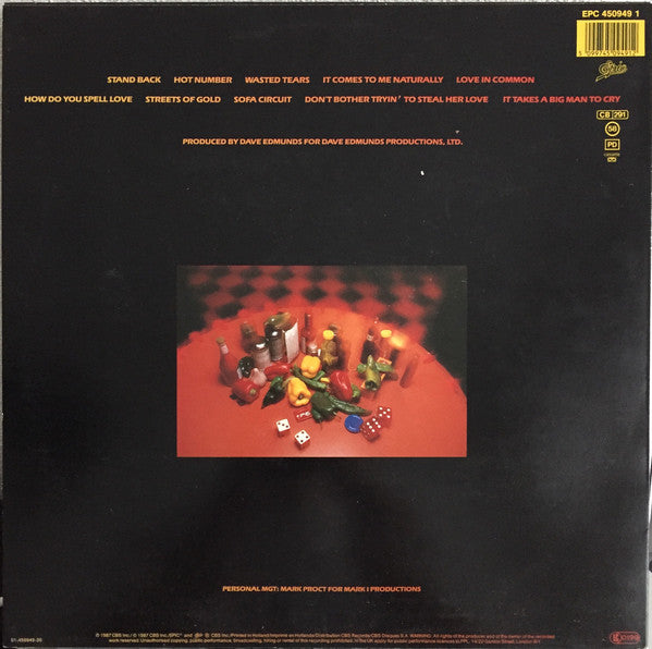 The Fabulous Thunderbirds : Hot Number (LP, Album)