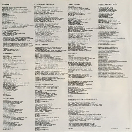 The Fabulous Thunderbirds : Hot Number (LP, Album)