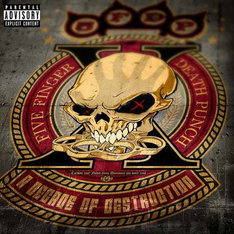 Five Finger Death Punch : A Decade Of Destruction  (2xLP, Comp, Red)