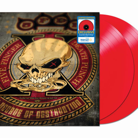 Five Finger Death Punch : A Decade Of Destruction  (2xLP, Comp, Red)