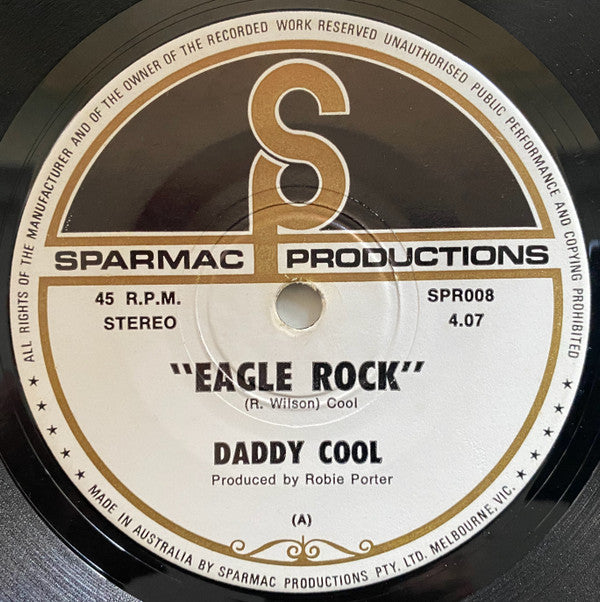 Daddy Cool (5) : Eagle Rock (7", Single)