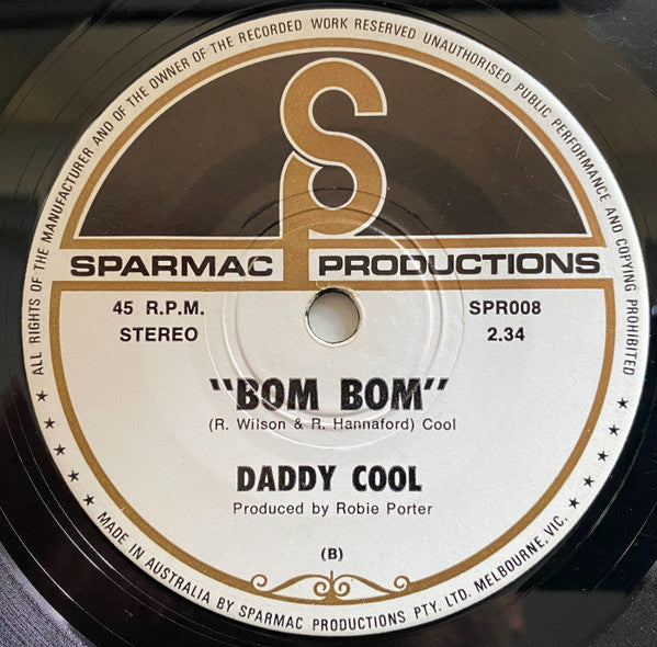 Daddy Cool (5) : Eagle Rock (7", Single)