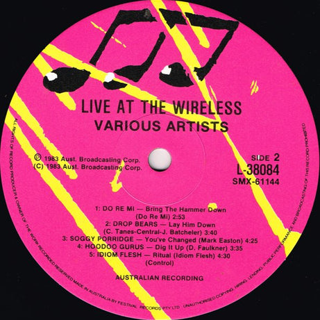 Various : Live At The Wireless (LP, Comp, Gat)
