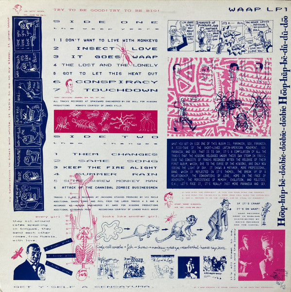 The Higsons : Attack Of The Cannibal Zombie Businessmen (LP, Comp)