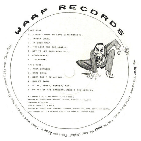 The Higsons : Attack Of The Cannibal Zombie Businessmen (LP, Comp)