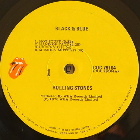 The Rolling Stones : Black And Blue (LP, Album, Gat)