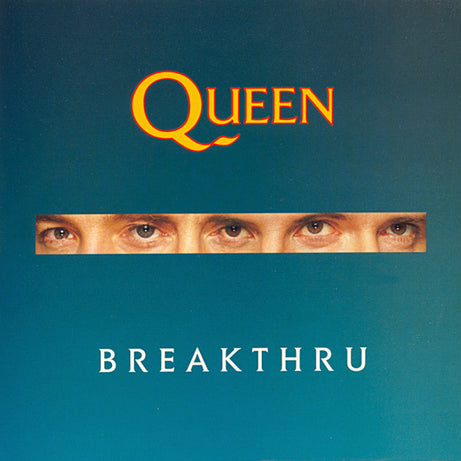 Queen : Breakthru (7", Single, Whi)