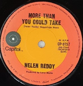 Helen Reddy : No Sad Song (7", Single)