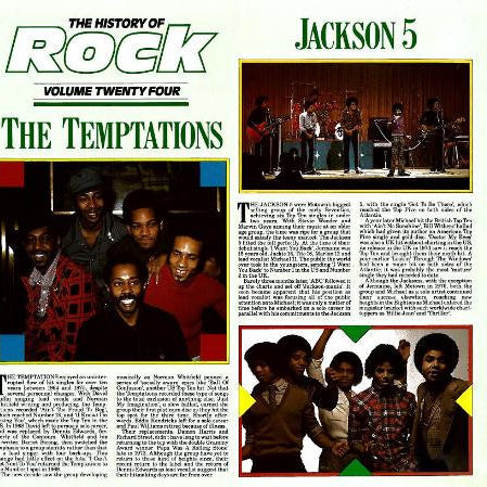 The Temptations / Jackson 5* / The Commodores* / Marvin Gaye : The History Of Rock (Volume Twenty Four) (2xLP, Comp)