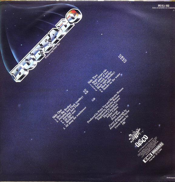 Buffalo Featuring Peter Vee : Magic Carpet Ride (LP, Album)