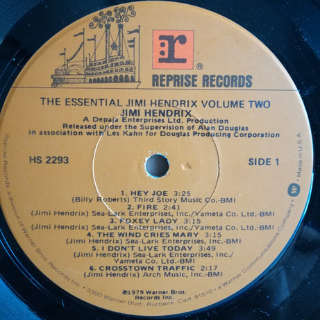 Jimi Hendrix : The Essential Jimi Hendrix (Volume Two) (LP, Comp, Los + 7", EP)