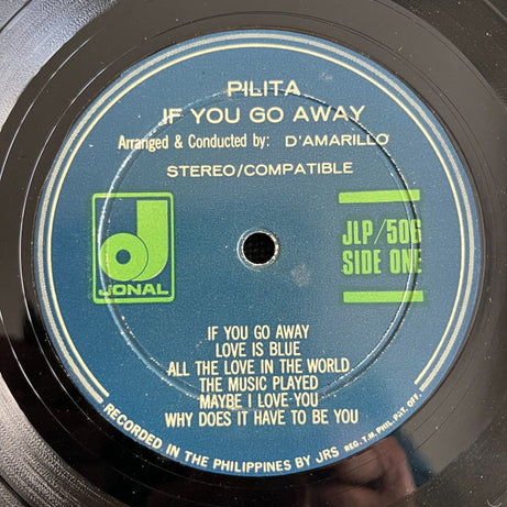 Pilita : If You Go Away (LP, Album)