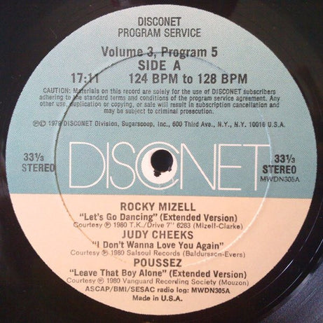 Various : Volume 3 Program 5 (2x12", P/Mixed)