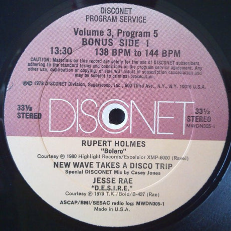 Various : Volume 3 Program 5 (2x12", P/Mixed)