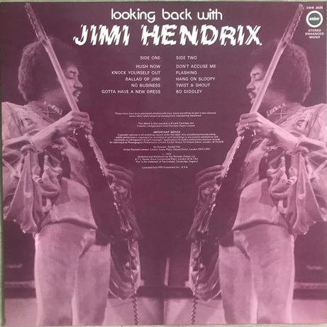 Jimi Hendrix : Looking Back With Jimi Hendrix (LP, Comp)