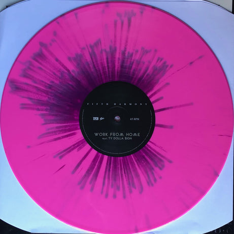 Fifth Harmony Feat. Ty$ : Work From Home (12", S/Sided, Single, Ltd, Pin)