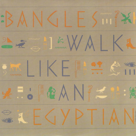 Bangles : Walk Like An Egyptian (7", Single, M/Print)