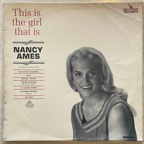 Nancy Ames : This Is The Girl That Is Nancy Ames (LP, Album)