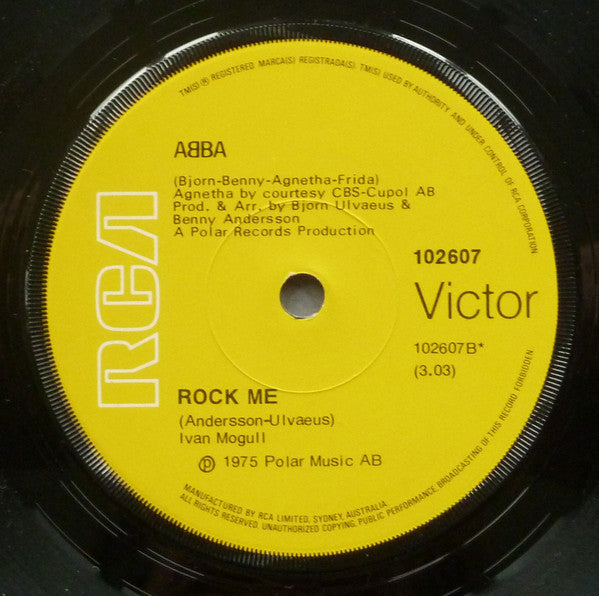ABBA : I Do, I Do, I Do, I Do, I Do (7", Single, RE)