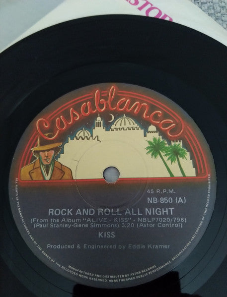 Kiss : Rock and Roll All Nite (7", Single, M/Print, 3rd)