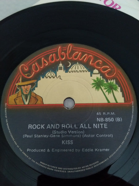 Kiss : Rock and Roll All Nite (7", Single, M/Print, 3rd)