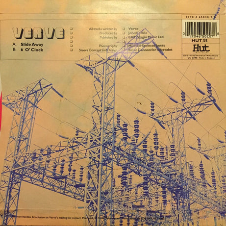 The Verve : Slide Away (7", Single, Ltd, Pin)