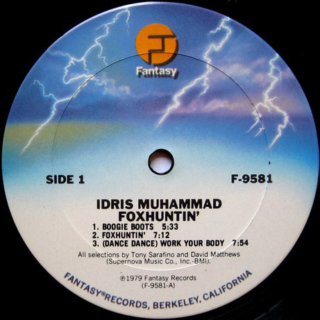 Idris Muhammad : Foxhuntin' (LP, Album)