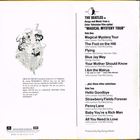 The Beatles : Magical Mystery Tour And Other Titles (LP, Comp, RE)
