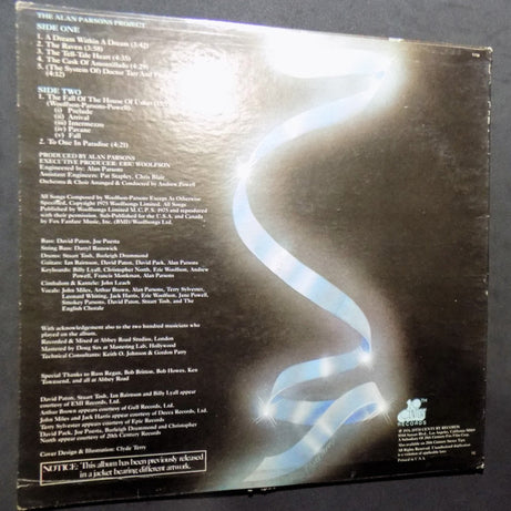 The Alan Parsons Project : Tales Of Mystery And Imagination (LP, Album, RE, Ind)