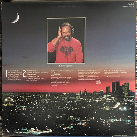 Frank Sinatra With Quincy Jones And Orchestra* : L.A. Is My Lady (LP, Album, Gat)