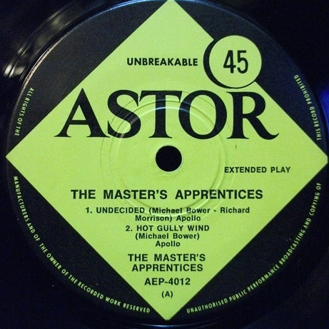 The Master's Apprentices : The Masters Apprentices (7", EP, RE)