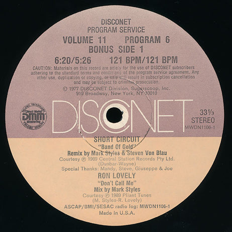 Various : Volume 11 Program 6 (2x12", P/Mixed)