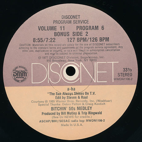 Various : Volume 11 Program 6 (2x12", P/Mixed)