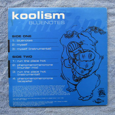 Koolism : Bluenotes (12", EP)