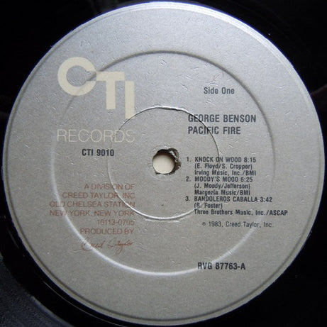 George Benson : Pacific Fire (LP, Album)