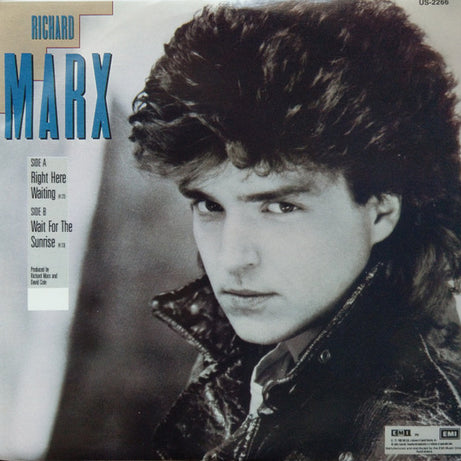 Richard Marx : Right Here Waiting (7", Single)