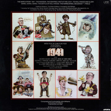 John Williams (4) : 1941 (Original Motion Picture Soundtrack) (LP, Album, Gat)